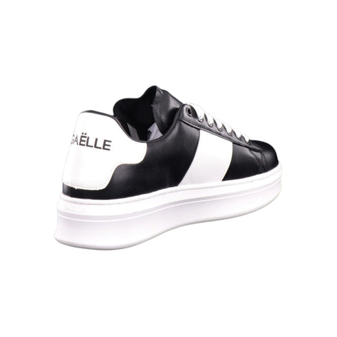 Sneakers Uomo in ecopelle Nero Gaelle- Francavilla Moda